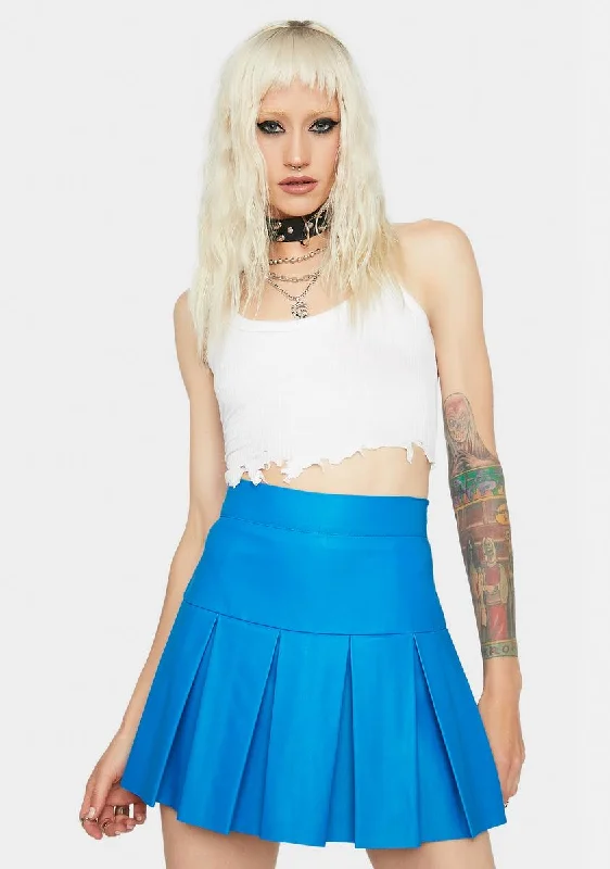 Cobalt Cheap Thrills Pleated Skirt